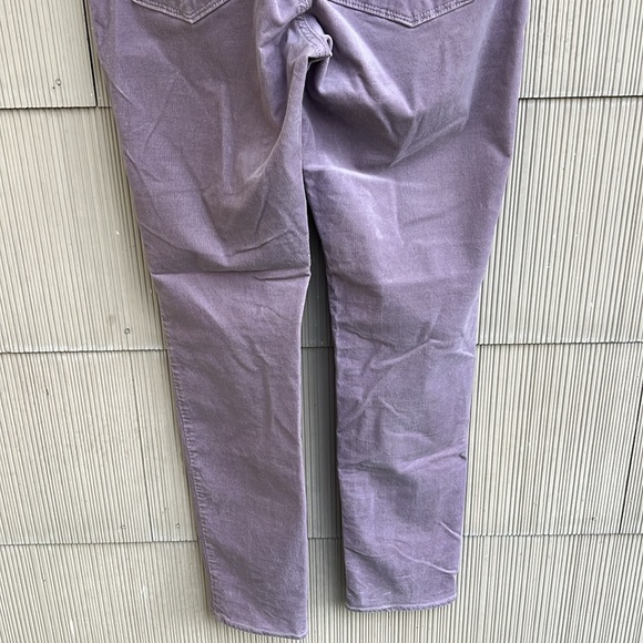Loft Curvy Skinny Lavender Corduroy Pants Size 8/29 - Picture 8 of 10